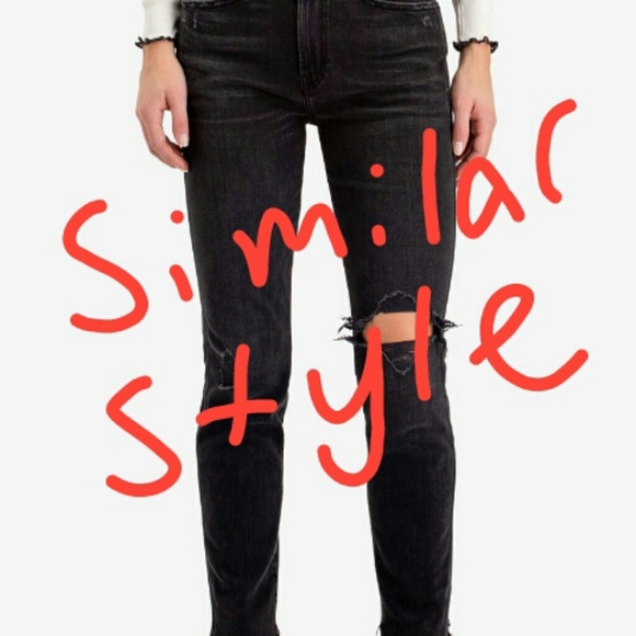 NWOT black Jordache vintage crop mom jeans size 26 - Picture 15 of 15